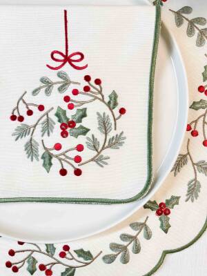 Christmas Model Table Napkin - 