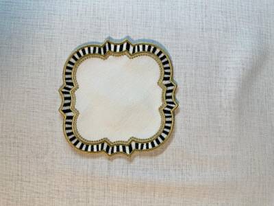 Çizgili Yılbaşı Kokteyl Peçetesi 2 ADET - 