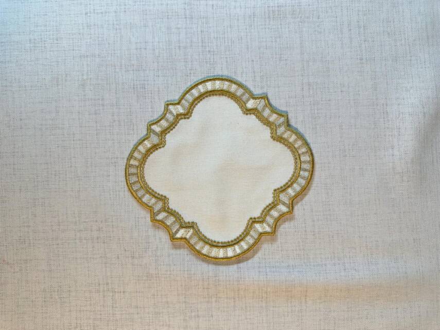 Çizgili Yılbaşı Kokteyl Peçetesi 2 ADET - 2