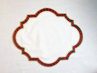 Çizgili Yılbaşı Amerikan servis 2 ADET - 2