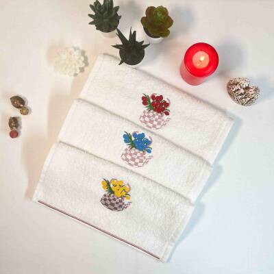 Teapot Havlu Set 3 Pcs - 