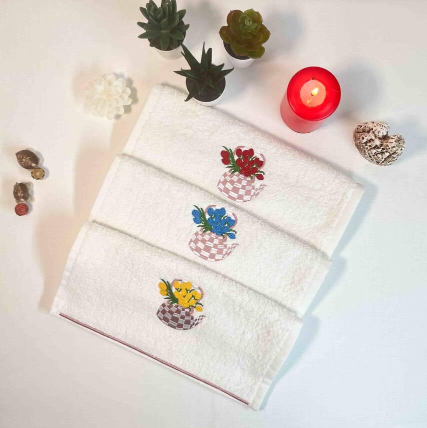 Teapot Havlu Set 3 Pcs - 1